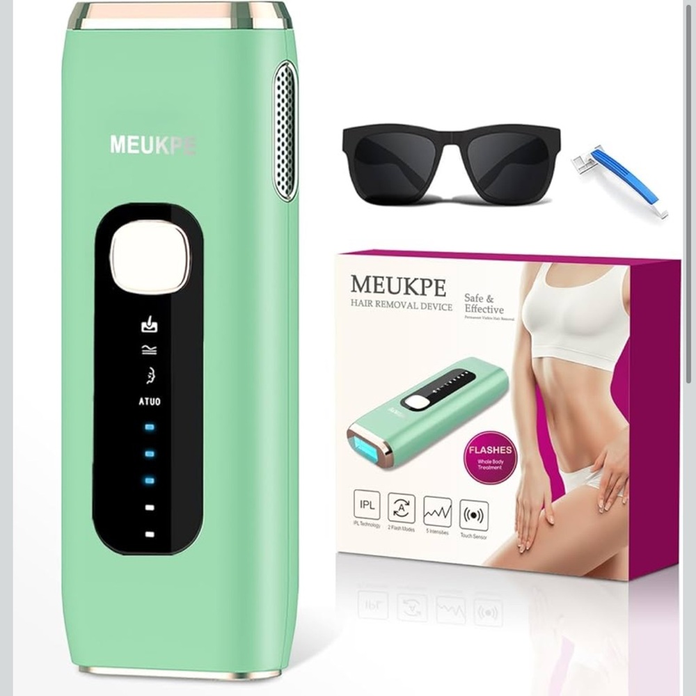 IPL Laser Hair Removal Device - teal
